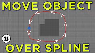 Move Objects Over a Spline - UE4/UE5 Tutorial