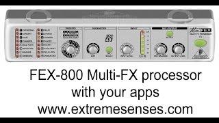 FEX-800 Multi-fx processor + paranormal apps - eXtremeSenses