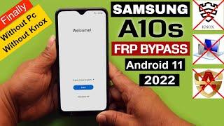 Samsung A10s Frp Bypass Android 11 Without Pc/Without Alliance Shield New Method 2022