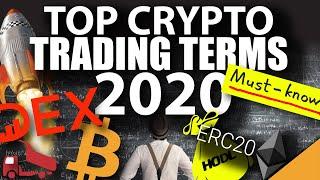 Top Crypto Trading Terms You Need To Know (2020)