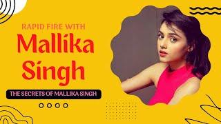 Mallika Singh Rapid Fire Q&A  Secrets Of Mallika Singh ️ #shorts #mallikasingh