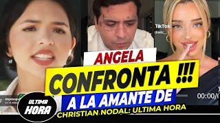  NO VAS A DESTRUIR MI MATRIMONIO! Filtran audios de Ángela Aguilar A LA AMANTE de Christian Nodal