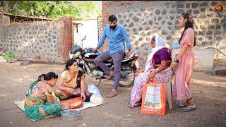 सासुलाचहा करून कोणी पाजिना बारकीसुन म्हणती शिळे गुलाबजाम खाBy-Ashwini gavhane