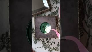 Emerald green #waxseal #sealingwax #art #craft #diy #waxmelting #seal #wax #aesthetic #colorpalette