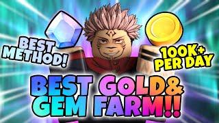 BEST Gem and Gold Farm in Anime Vanguards!