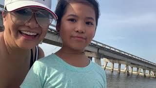 Galveston TX crabbing with Uncle Nam