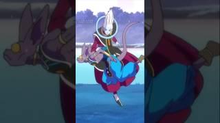Whis Knocks Out Beerus!