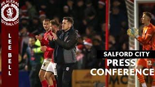 PRESS CONFERENCE | Lee Bell Previews Salford