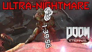 DOOM Eternal 100% Restricted Ultra-Nightmare in 1:39:56