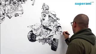 김정기 Kim Jung gi Drawing show in 포항