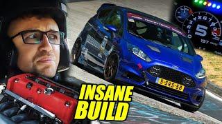 MADNESS! 450hp K20 TURBO VTEC Ford Fiesta ST! // Nürburgring