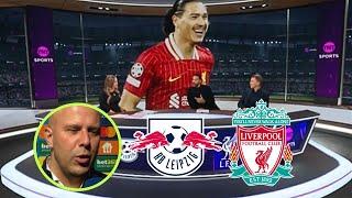 RB Leipzig vs Liverpool 0-1 Post Match Analysis UCL | Arne Slot, Rio Ferdinand, McManaman Reactions