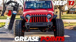 Grease Points Jeep TJ | Quick Tip