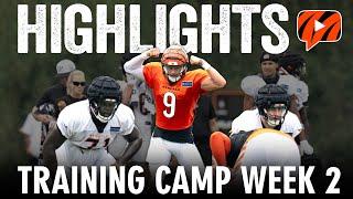 Cincinnati Bengals Training Camp Highlights & Recap | Week 2