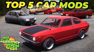 TOP 5 CAR MODS for MY SUMMER CAR