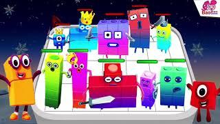 Merge Number Cube Fam Run: Gameplay (iOS,Android) Part 3 - Merge NUMBER BLOCK RUN