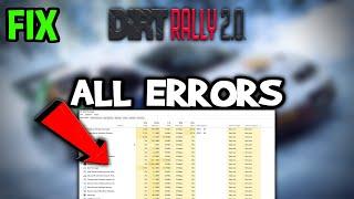 Dirt Rally 2  – How to Fix All Errors – Complete Tutorial