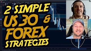 2 Amazingly Simple US30 & Forex Trading Strategies