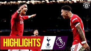 Ronaldo hat-trick seals vital win! | Manchester United 3-2 Tottenham | Highlights | Premier League