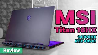 This Laptop Cost 5400$! | MSI TITAN 18HX Review