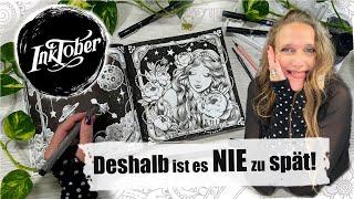 INKTOBER 2024:  Deshalb ist es NIE zu spät für die Zeichenchallenge -  Inktober Märchen Teil 1