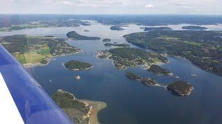 Sandefjord Torp ENCN in Norway to Jönköping ESGJ in Sweden