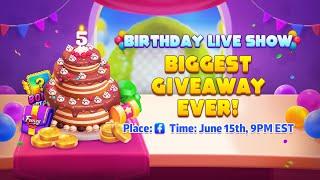 Cash Frenzy Birthday Live Show!