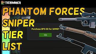 Phantom Forces Sniper Tier List