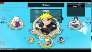 jogando roblox - naruto shippuden : naruto's