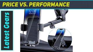 BIVGAZA Phone Holder Car Review: Military-Grade Suction Power!