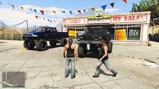 GTA-V Rp,RiskyClay.The twins Ron,& Jon buy a Dodge Ram 3500,and a K10 Chevy Suburban(Civilian)