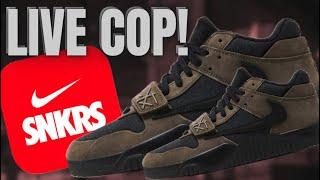 LIVE COP : TRAVIS SCOTT JUMPMAN JACK DARK MOCHA SNKRS APP & EVERYTHING YOU NEED TO KNOW!