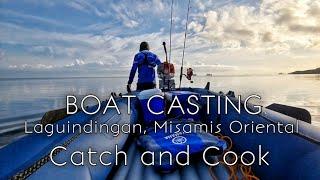 Boat Casting with Aqua Marina Inflatable in Laguindingan, Mis. Or. | Ultralight Fishing Philippines