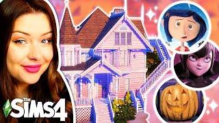 Building ICONIC Halloween Movie Houses in The Sims 4