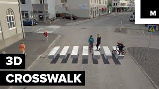 3D Crosswalk is Helping Slow Down Traffic