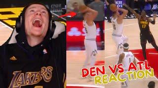 Reacting to Nuggets vs Hawks Regular Season Game!