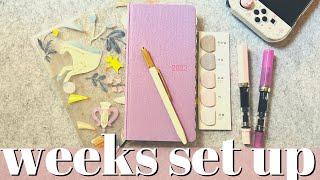 2023 Hobonichi Weeks Set up | Health & Wellness | 2023 Planners