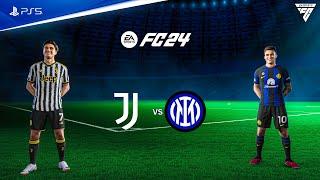 FC 24 - Juventus vs Inter Milan | Serie A 23/24 Gameplay | PS5™ [4K60]