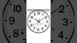 I told the truth  #love #class#clock#i got my eye on you 