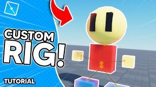 How To Make a Custom Character Rig in ROBLOX STUDIO!! [Tutorial]