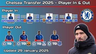 Chelsea Transfer News ~ Player In & Out With Veiga Transfer 2025 ~ Update 29 January 2025