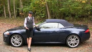 2011 Jaguar XK Convertible Test Drive & Car Review - RoadflyTV