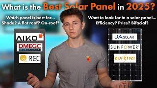 What is the Best Solar Panel in 2025? - SunPower / JA Solar / Aiko Solar?