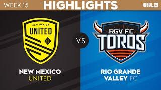 6.17.2023 | New Mexico United vs. Rio Grande Valley FC - Game Highlights