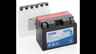 Новый аккумулятор МОТО EXIDE ETZ14-BS: 11,2 А·Ч - 12 V на Dominator 400 UG .