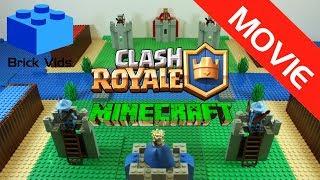 Lego Clash Royale Minecraft Edition - Lego Minecraft Stop Motion - Lego Clash of Clans