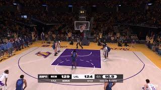 NBA 2K25 Gameday Mode | LAKERS vs GRIZZLIES FULL GAME HIGHLIGHTS