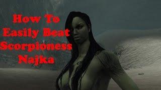 Darks souls 2: how to easily Beat Scorpioness Najka