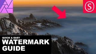 Affinity Photo - Watermark Guide