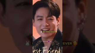 JUNGKOOK CUTIE  IS SO HAPPY SAYING "BEST FRIEND FOREVER"..!!!